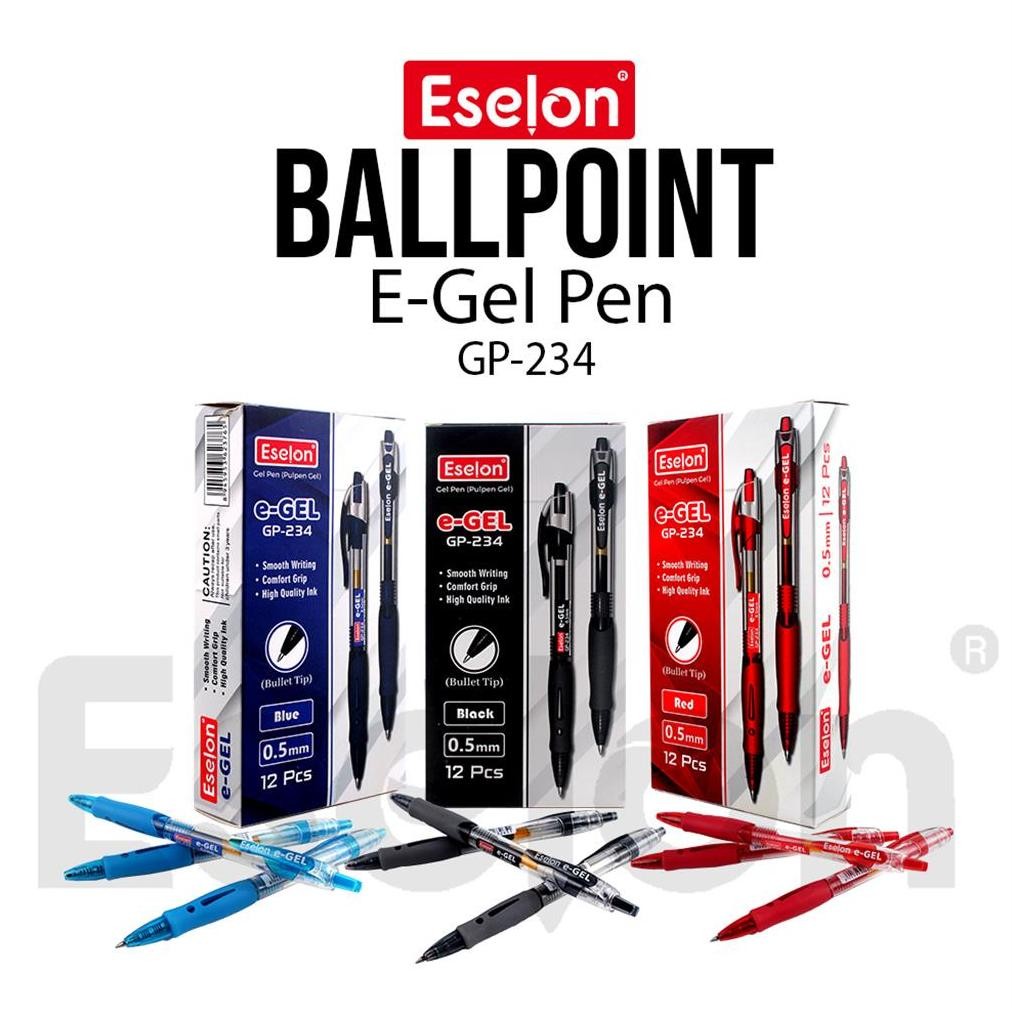 

1buah Pulpen Cetek e-Gel Eselon GP234 / Pulpen Gel Cetek Eselon