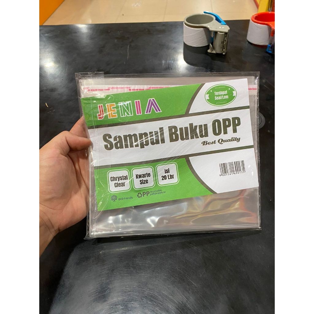 

SAMPUL PLASTIK BUKU KECIL / SUDAH TERDAPAT LEM / ISI 20