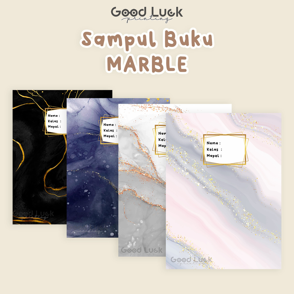

[SATUAN/PERLEMBAR] SAMPUL BUKU TULIS AESTHETIK COVER BOOK MARBLE PINTEREST SAMPUL BUKU MARBLE SAMPUL