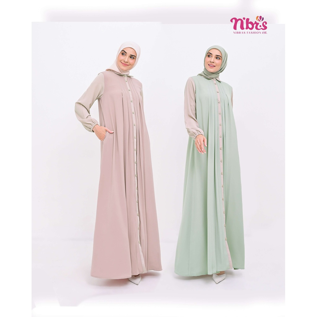 GAMIS NIBRAS RESYA 131 / GAMIS NIBRAS TERLARIS 2024 / GAMIS NIBRAS TERBARU 2024 / DRESS NIBRAS TERMU