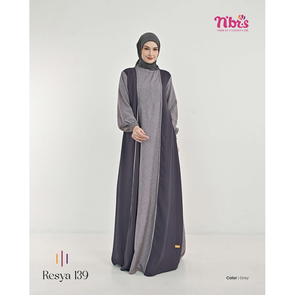 GAMIS NIBRAS RESYA 139 / GAMIS NIBRAS TERLARIS 2024 / GAMIS NIBRAS TERBARU 2024 / DRESS NIBRAS TERMU