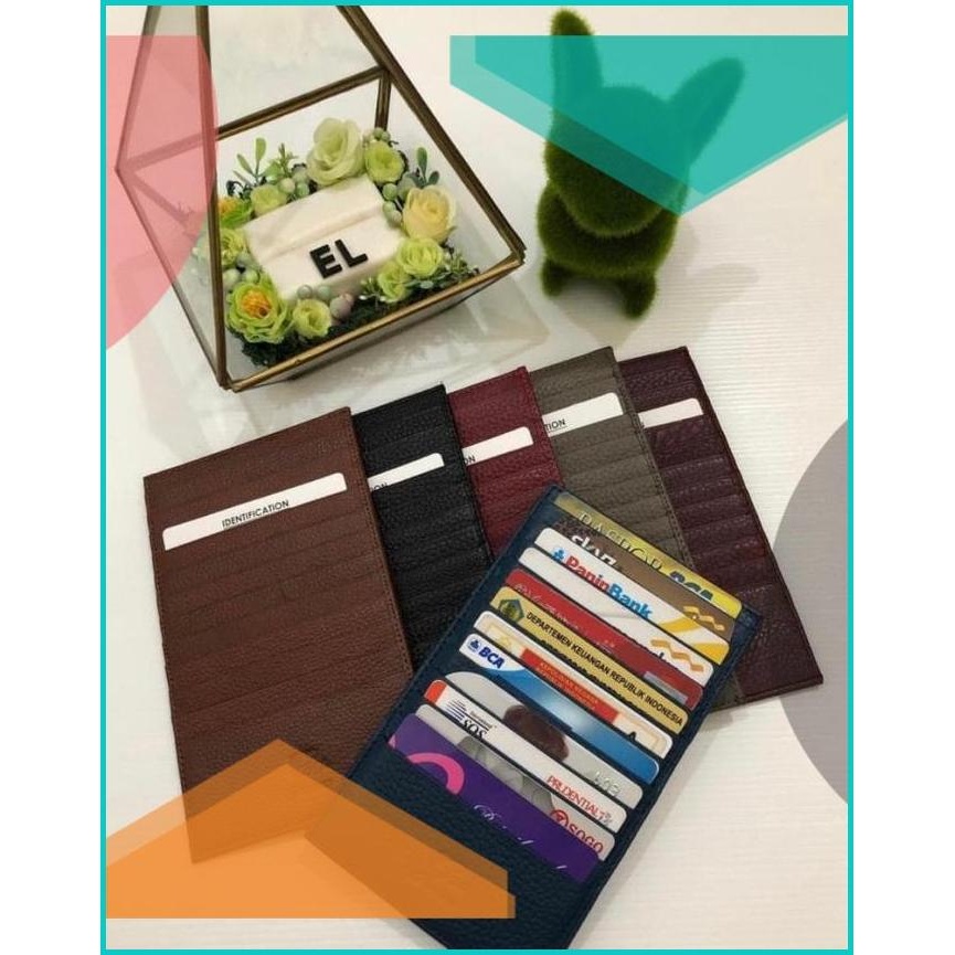 

Dompet Kartu Kulit Asli Kualitas PREMIUM 140BZ4 perkakas