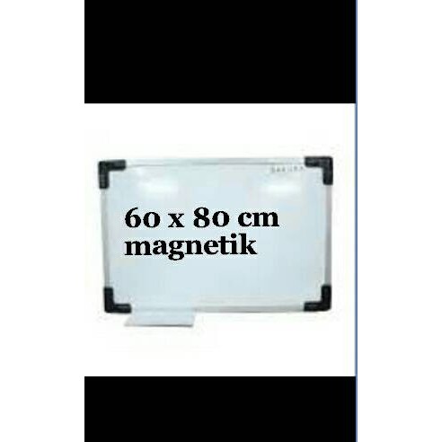 

TERBARU! white board 60x80 magnetik