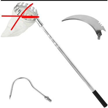 PANA Genter Galah Alat Pemetik Buah Tongkat Tinggi Stik Serbaguna Bisa Untuk Petik Buah Panjang