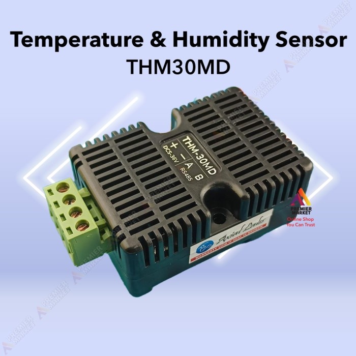 Jual Temperature & Humidity Sensor Thm30Md Modbus Sensor Suhu Kelembapan