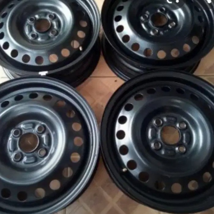VELG KALENG R14 PCD 100 MULUS NO GEOL TUBLESS NO KROPOS