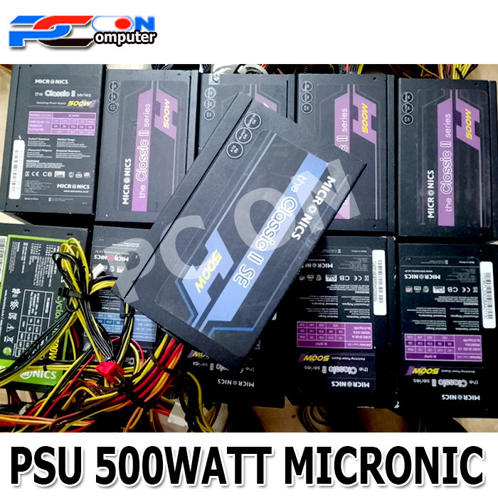 PSU 500WATT 80+ INTERNAL PC 500W BRONZE