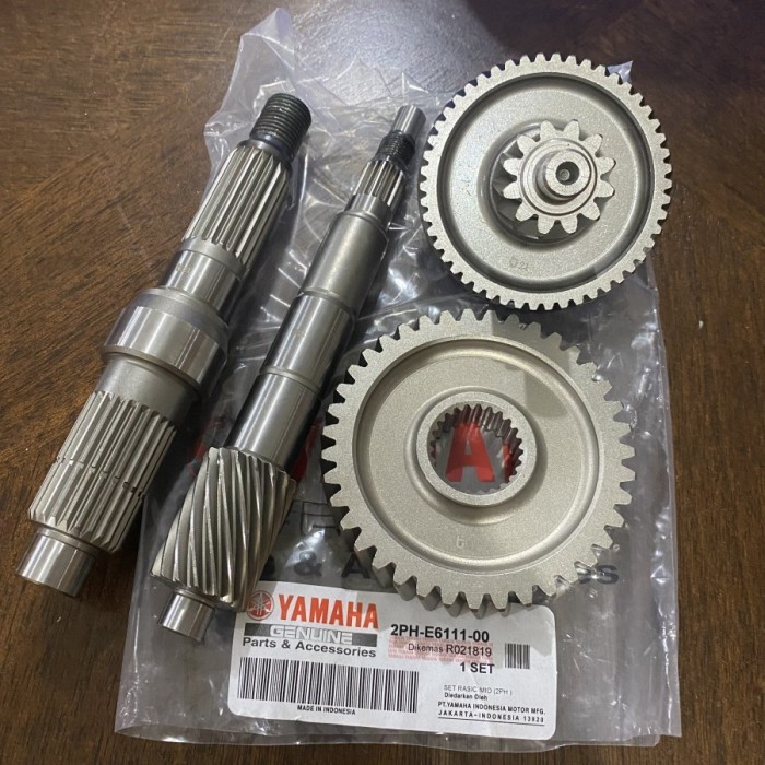 2PH GIGI RASIO GARDAN SET MIO M3 Z FINO 125 AS PULLY GEAR GIRBOX GIR G