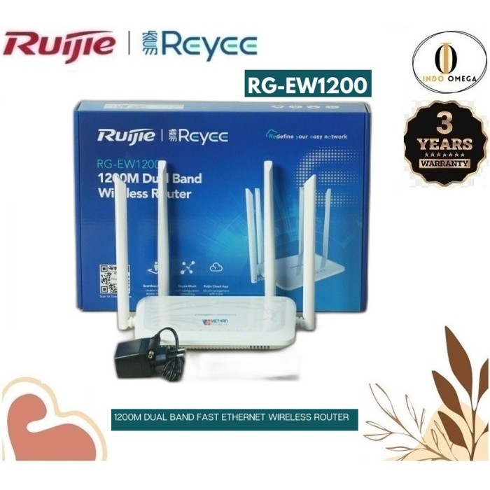 RUIJIE REYEE RG-EW1200 1200M DUAL-BAND WIRELESS ROUTER RG EW1200