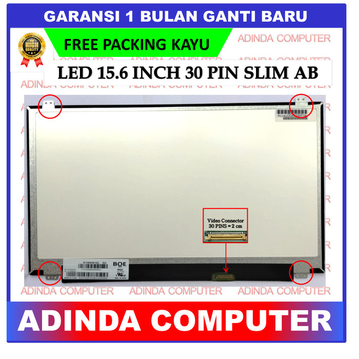 LCD LED ASUS X555BA X555BP X555D X555DA X555DG X555QG 15.6 30 SLIM AB