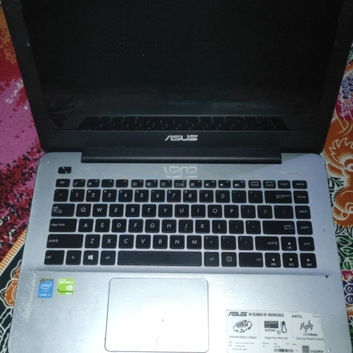 LAPTOP ASUS A455L (MINUS SUARA)