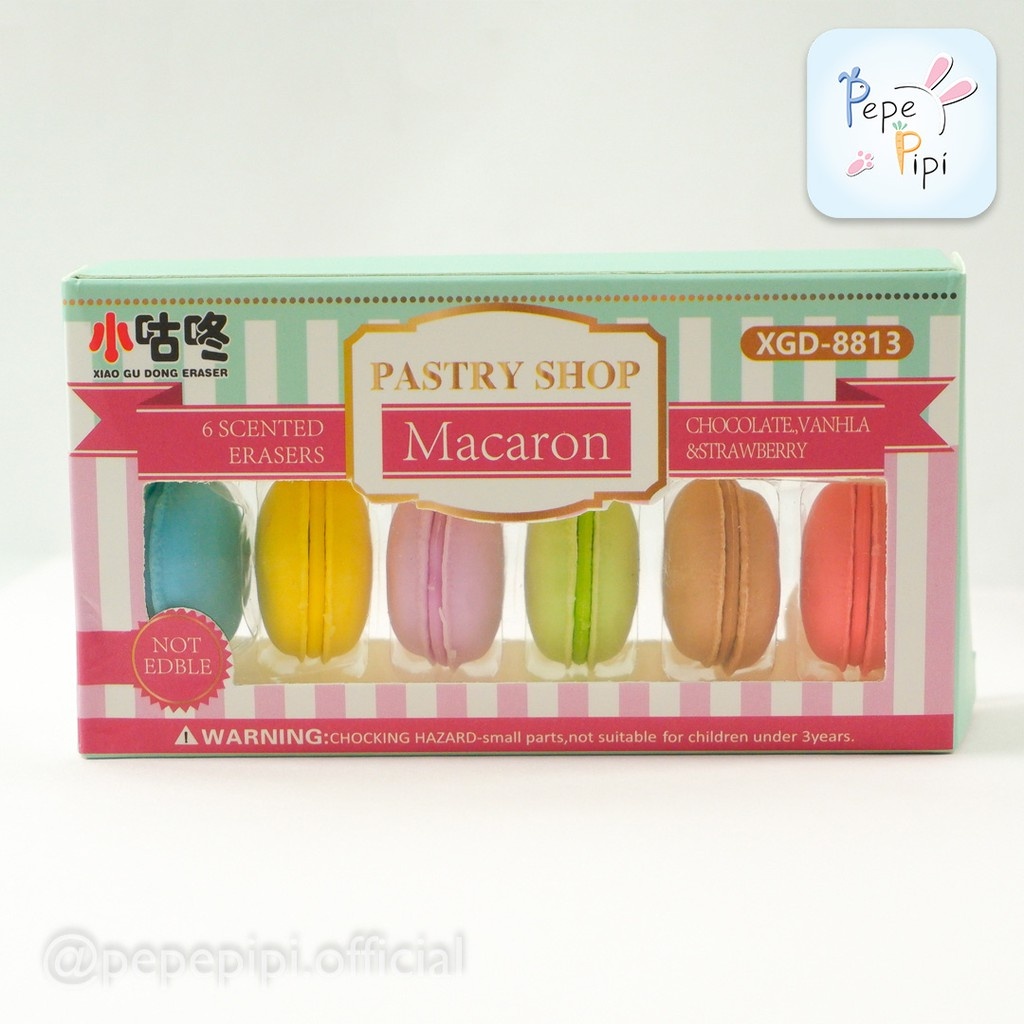 

Penghapus Macaron Eraser Karakter Macarons Macaroon Cake Kue Murah Lucu Unik Sekolah