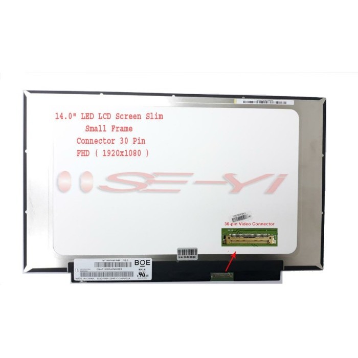 LED LCD ASUS VIVOBOOK 14 A412 A412D A412DA A412UA A412F SMALL FRAME