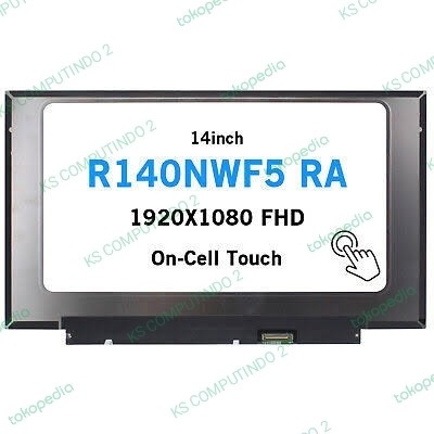 LED LCD TOUCHSCREEN LENOVO T490 T490S T490P T495 T495S R140NWF5