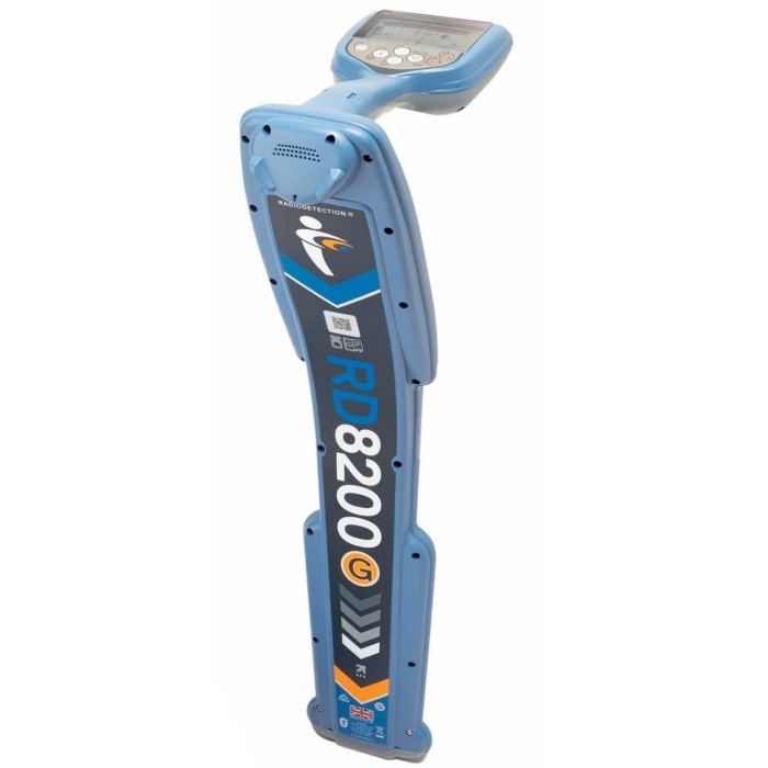 SPX RADIODETECTION RD8200 PRECISION PIPE AND CABLE LOCATOR