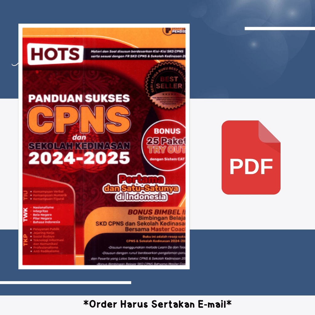

1432. Panduan Sukses CPNS dan Sekolah Kedinasan 2024 2025 - Pejuang Pendidik