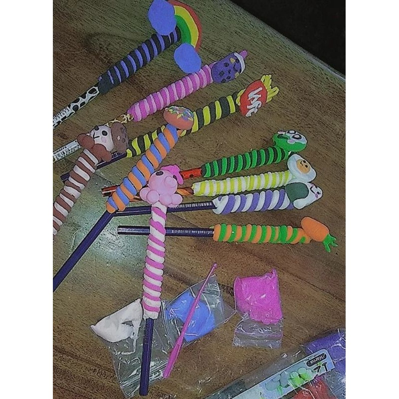 

DIY pensil karakter lucu