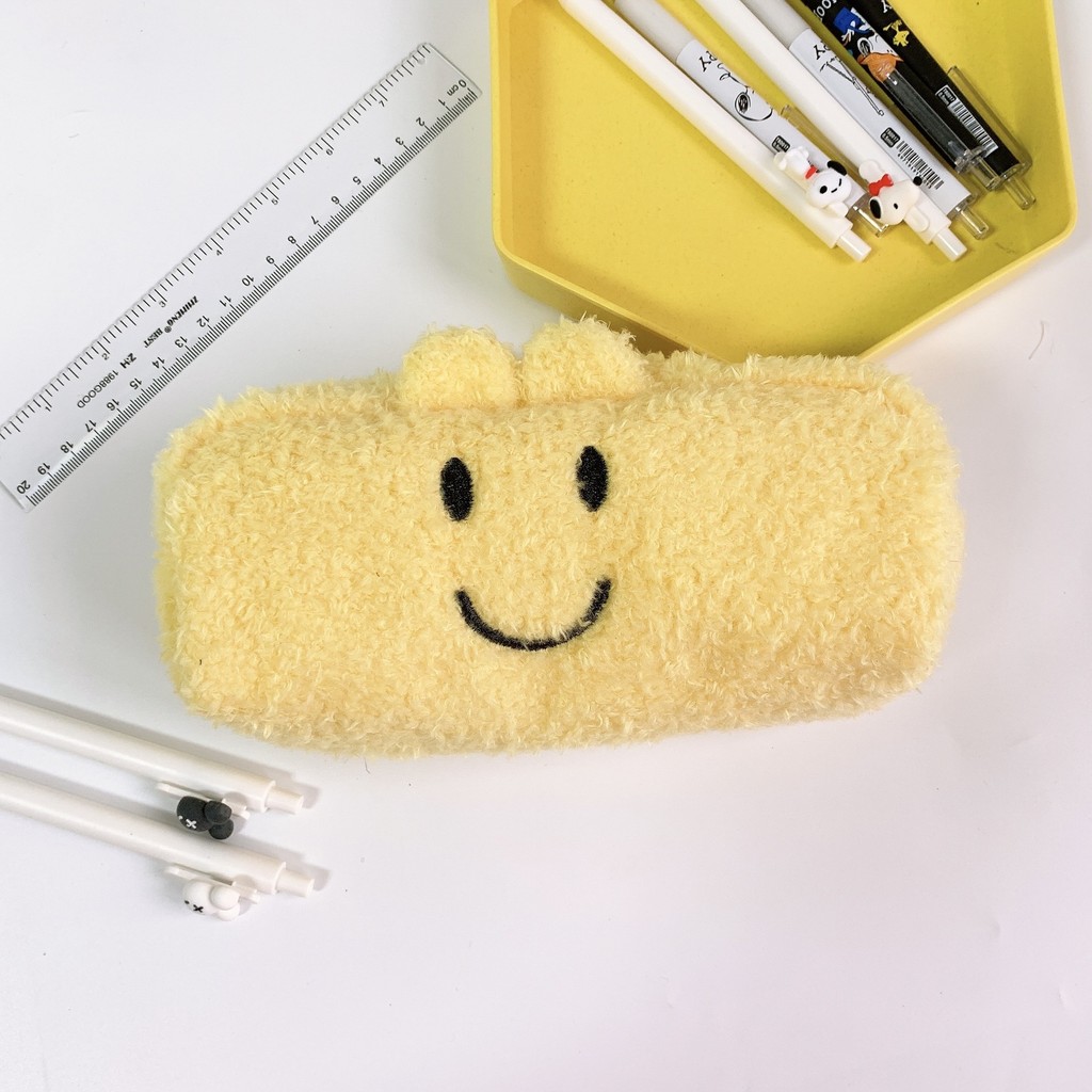 

Tas Alat Tulis Sederhana, Kotak Pensil Empuk Kapasitas Besar