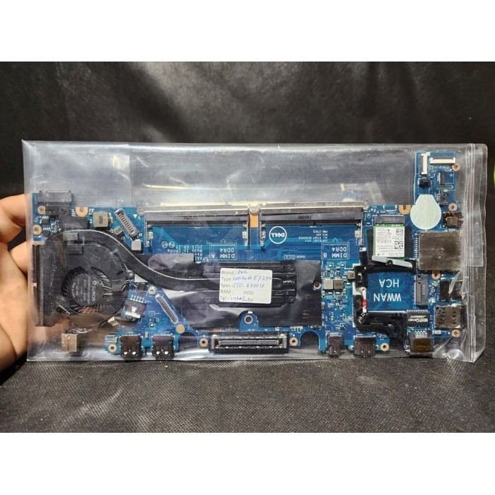 MOTHERBOARD LAPTOP DELL LATITUDE E7270 CORE I5-6300U