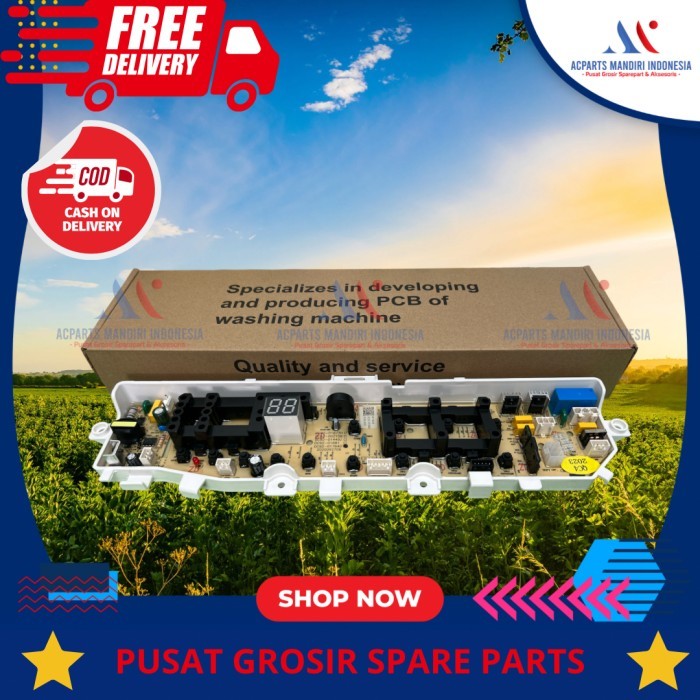 SAMSUNG WA85H4000HA / WA85H4000HA/SE MODUL PCB MESIN CUCI TOP LOADING