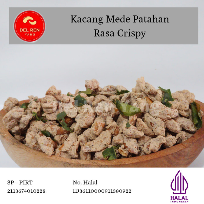 

Kacang Mede Patahan Matang Rasa Crispy Ballan isi 5kg