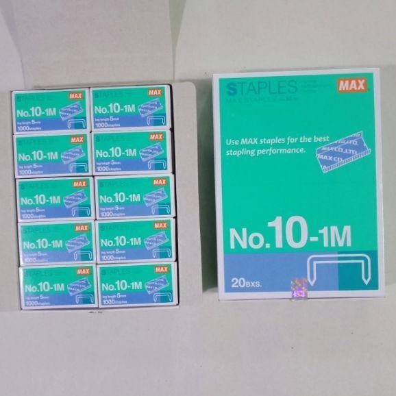 

Staples / Refill / Isi Stapler Max No. 10 Pack Besar