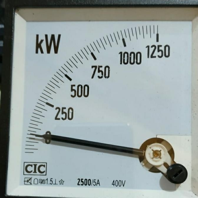 Kilowatt Meter Analog Eap 96 Via Ct 5000/5A Kilo Watt Meter Kw Ci Best Terlaris