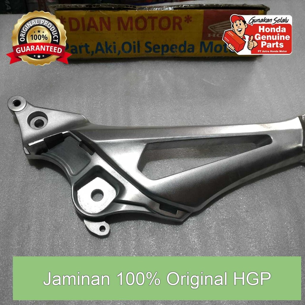 AHM 50605KVR600 DUDUKAN BARSTEP BELAKANG SUPRA125N KANAN ORIGINAL