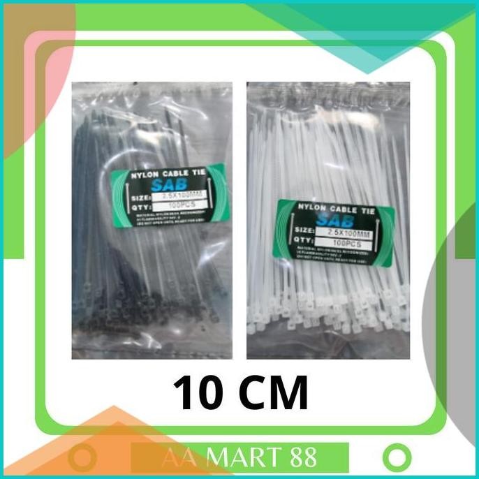 

KABEL TIES / CABLE TIES / UKURAN 10CM / 15CM / 20CM/ 25CM / 30CM 140
