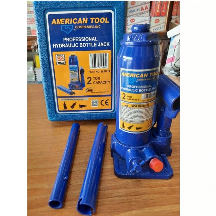 BEST SELLER- Bottle Hydraulic Jack Dongkrak Mobil Hidrolik 2 Ton 8957619 GROSIR ECER READY MEDAN