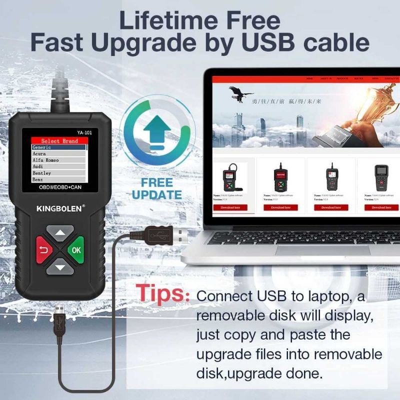 BEST SELLER- Alat Scaner Mobil OBD2 Scanner OBDII Universal Pemindai Pembaca Kode Diagnostik
