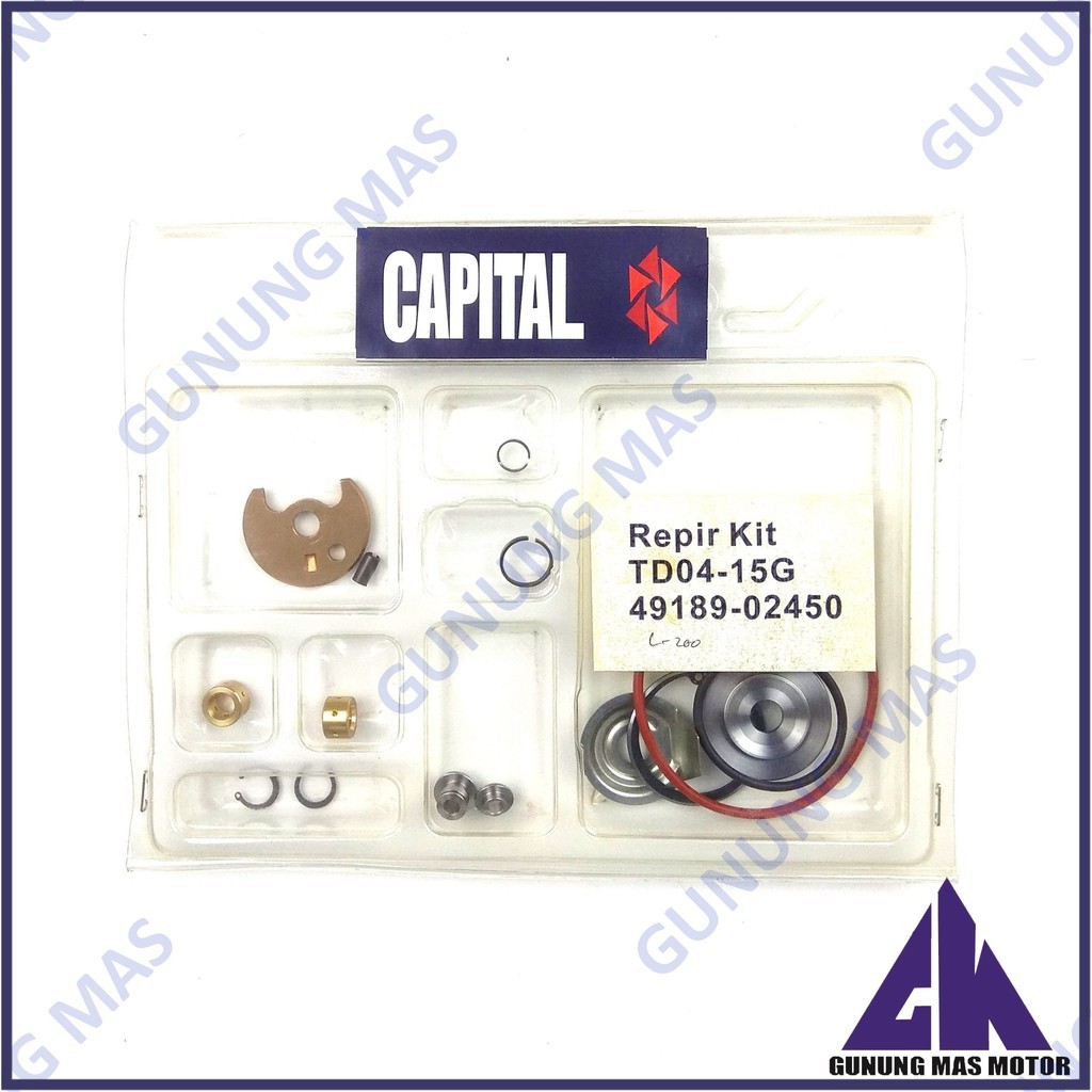 BEST SELLER- Repair Kit Turbo Charger Excavator S4K TD04-15G Capital TurboCharger