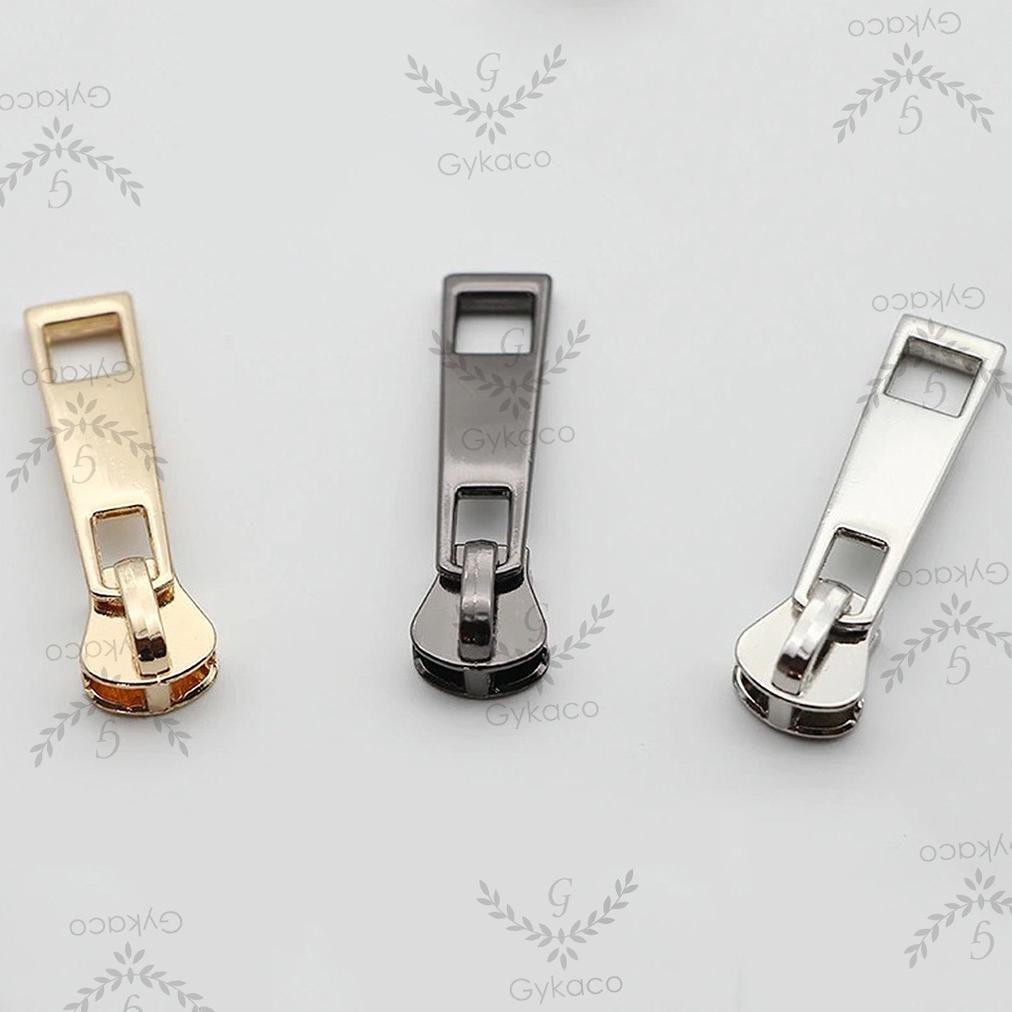 Accesories Tas Kepala Resleting BESI No. 5 (B) Kotak / Balok (Zipper puller) - (IMPORT)