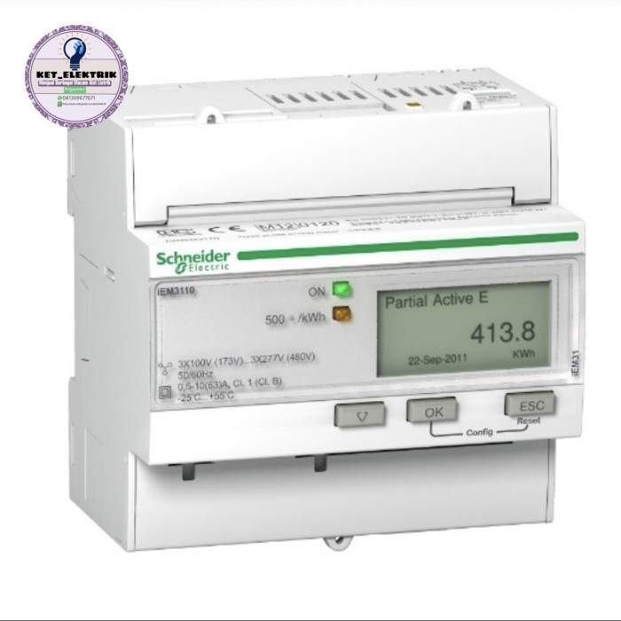 Kwh Meter 3Phase 3110 Schneider Genuine