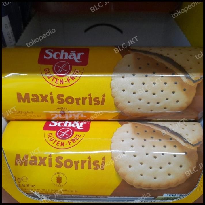 

Schar Maxi Sorrisi Gluten Free 250Gr | Biskuit