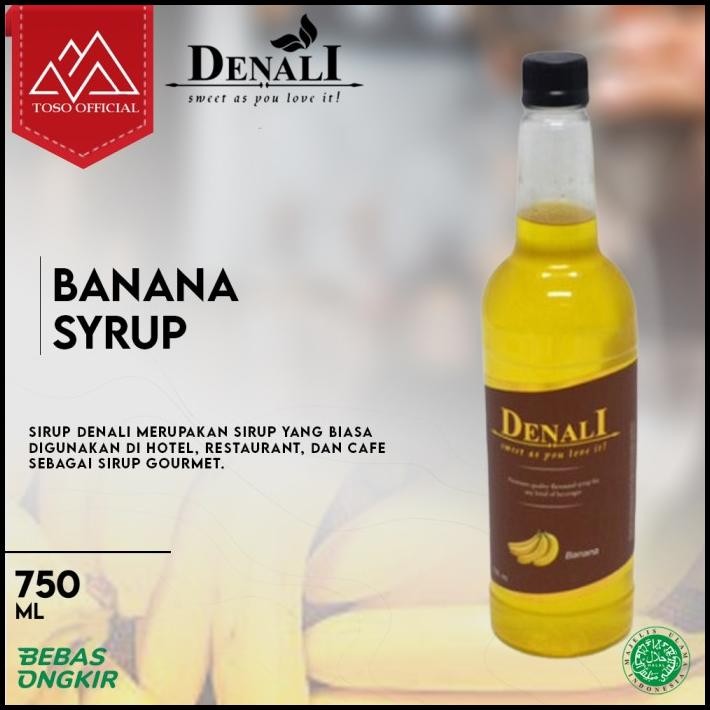 

Denali Sirup Flavour Banana 750Ml Syrup