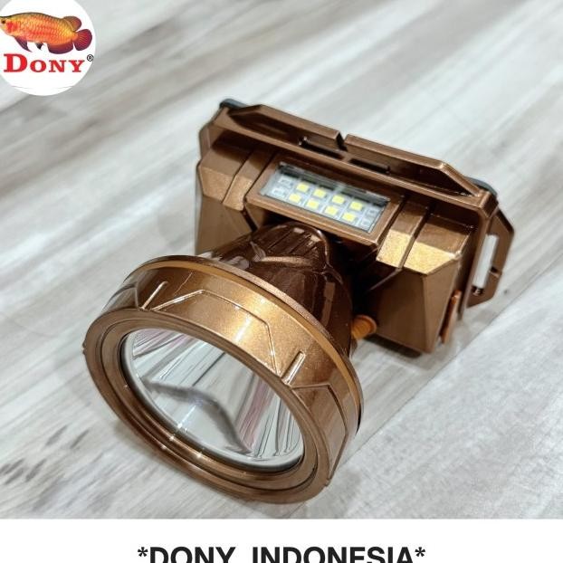 Senter Kepala Dony Sr-720 Coklat Metalik 