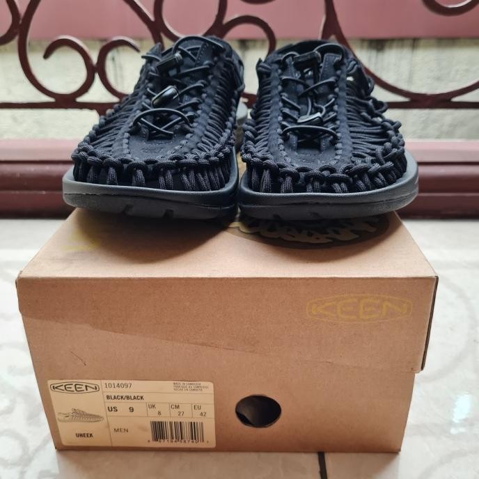 Keen Uneek Sandals Outdoor Men Black/Black H24M