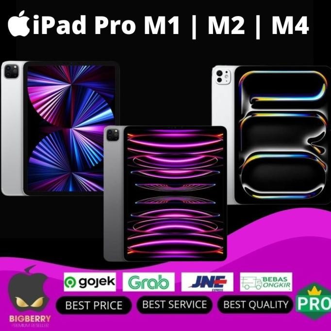 iPad Pro 11 12.9 inch M1 & M2 Chip 128gb 256gb 512gb 1tb 2tb Wifi Cell