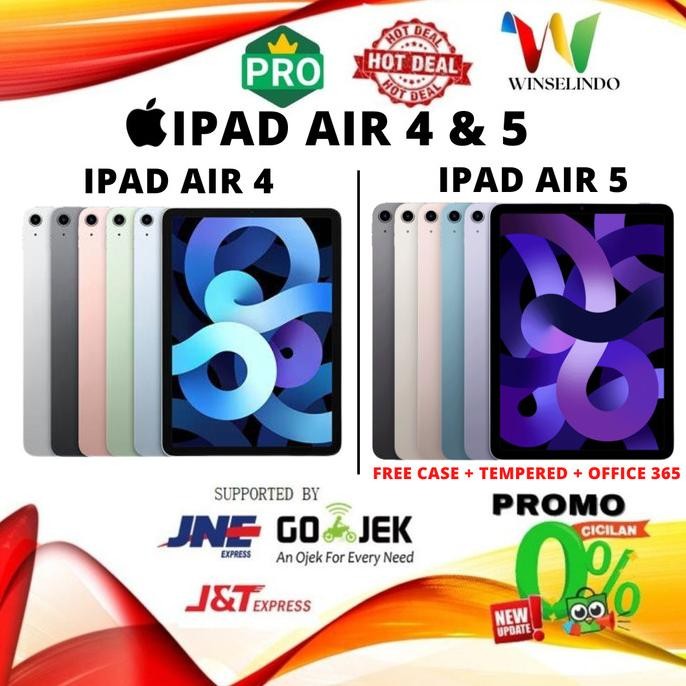 Apple iPad Air 4 & 5 M1 2022 64gb 256gb 10.9 inch Wifi Cellular 5G