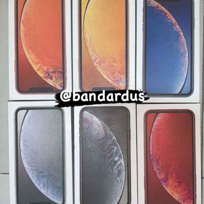 DUS/BOX/BOOK/KOTAK ORIGINAL IPHONE XR FULLSET AKSESORIS/ACC TERMURAH