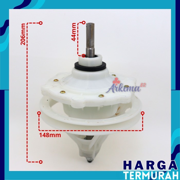 GEAR BOX MESIN CUCI DENPOO GEARBOX MESIN CUCI 2 TABUNG DENPOO