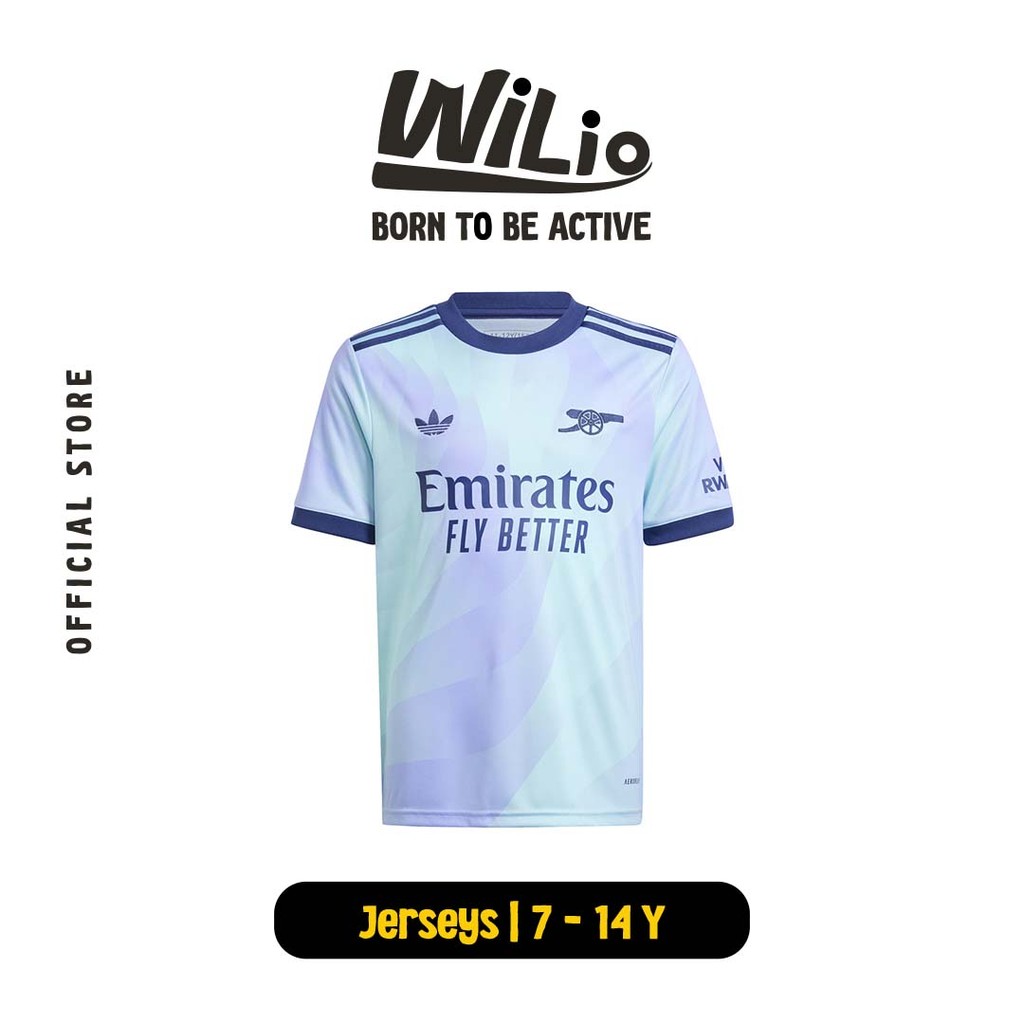 Adidas Arsenal Afc 3 Jsy Y IS8124 - Jersey Anak (Biru)
