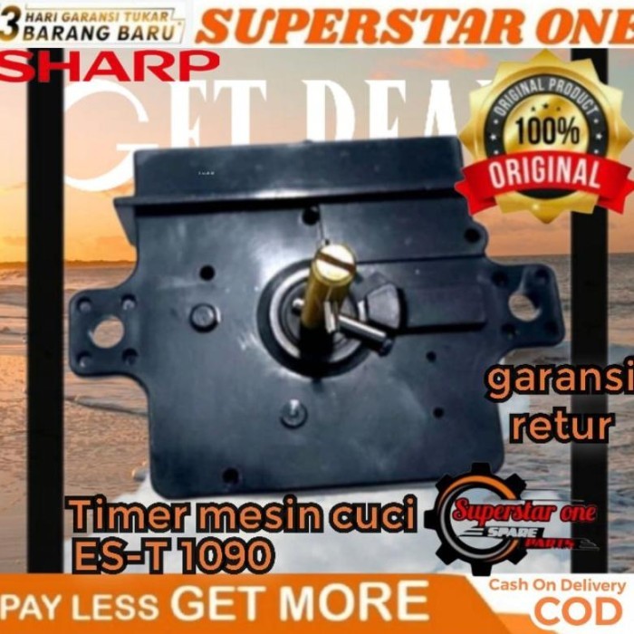TERMURAH  TIMER MESIN CUCI 2 TABUNG SHARP ES-T1090/ES-T 1090/EST 1090/EST1090
