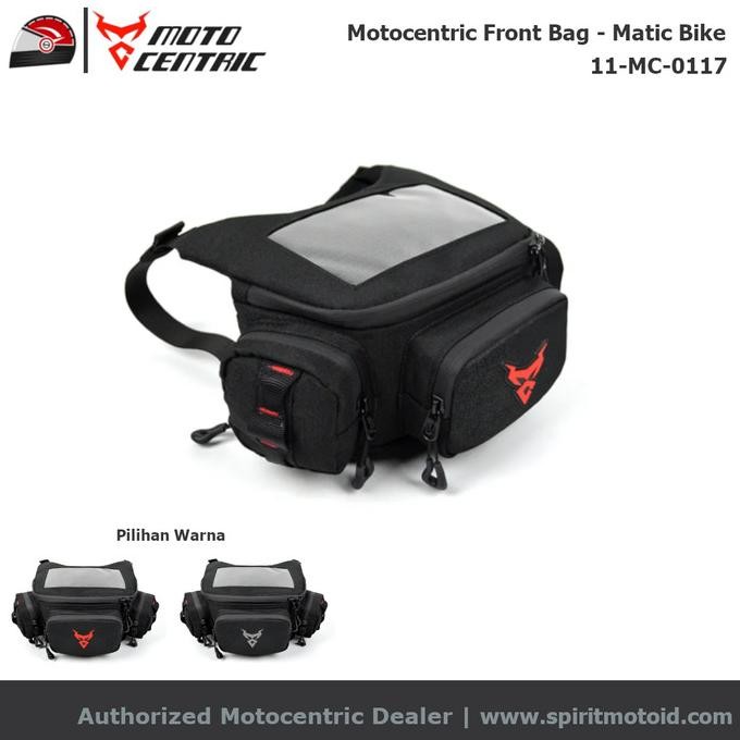 Motocentric Front Bag with Phone Holder | Tas Stang Depan Motor Matic