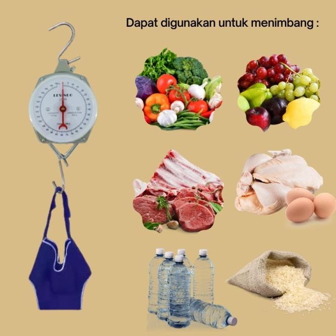 Timbangan Gantung - Timbangan Manual Gantung 50 Kg