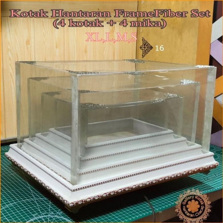 

PROMO Box Hantaran Fiberframe set isi 4 Oy58