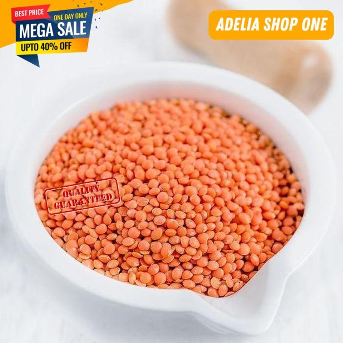 

RED LENTIL LENTIL MERAH 500GRAM BEST SELLER!!