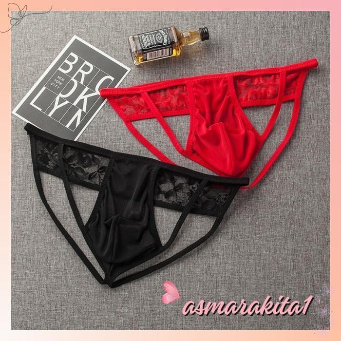 CELANA DALAM PRIA SEXY THONG TRANSPARAN OPEN WAIST G STRING CD Y BY ASMARA KITA VIRAL