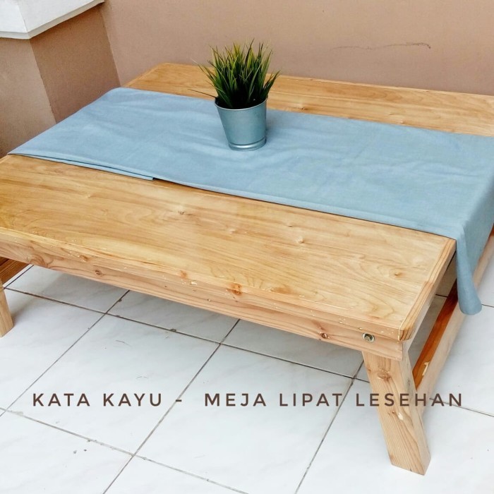 Meja Kayu Lipat Exstra Besar (Meja Lesehan)